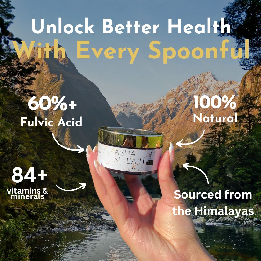 100% Pure Himalayan Shilajit - Resin & Tablet Bundle - Asha Shilajit