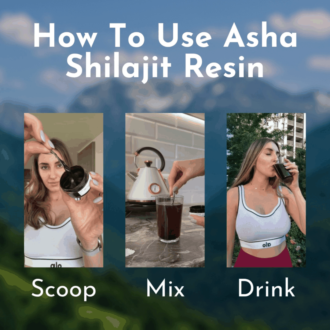 100% Pure Himalayan Shilajit - Raw Resin